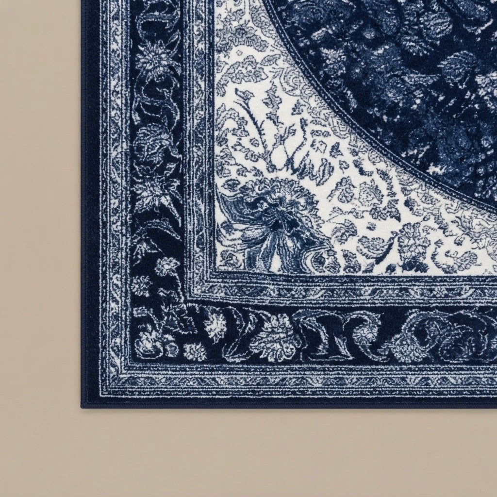 Nox Midnight Indigo Vintage Persian Heritage Rug