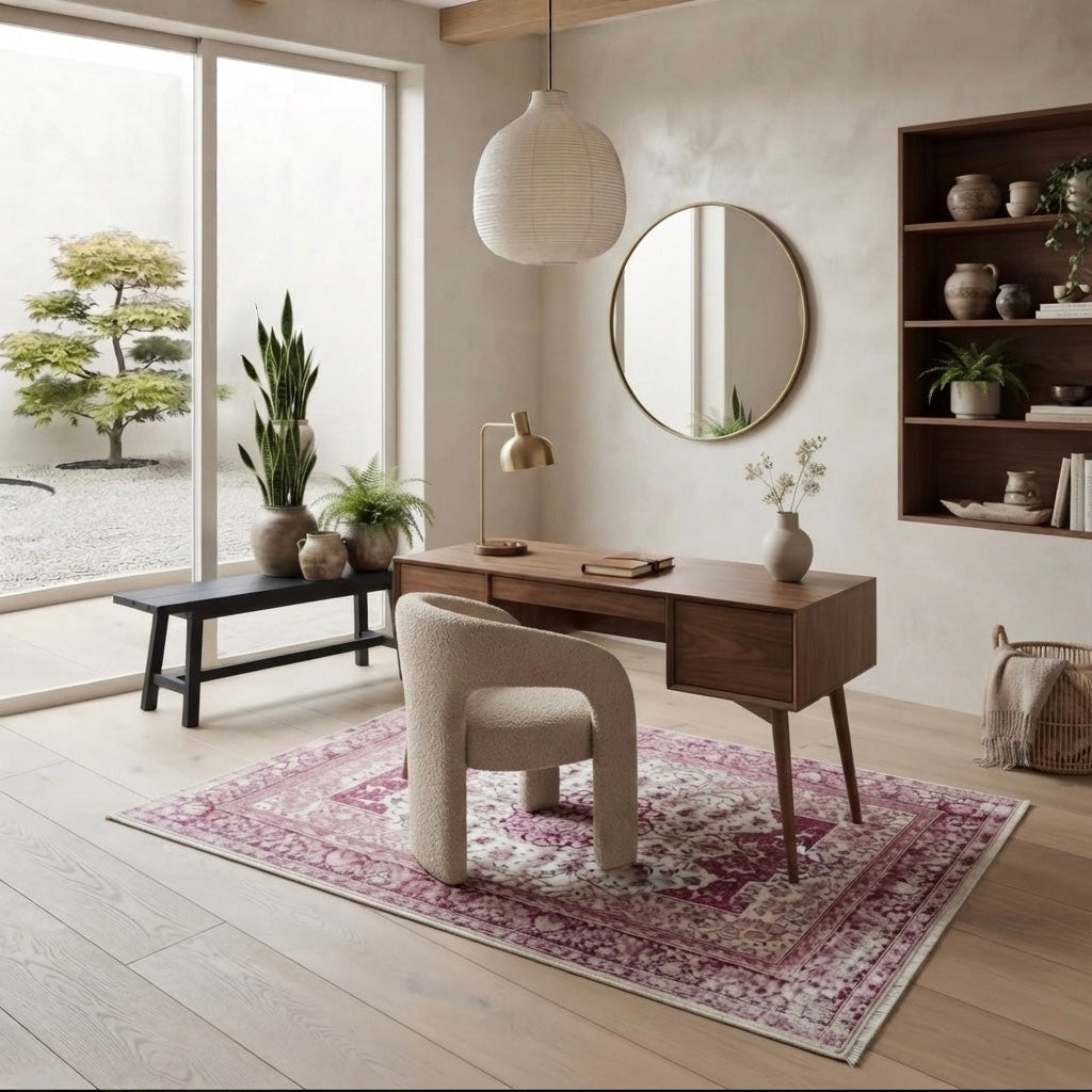 Calyx Heavy Duty Persian Entryway Accent Patio Rug