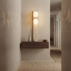 Kenji, Architectural, Travertine, Wall Lighting, Contemporary, Earthy