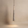 Kage, Japandi, Travertine, Pendant Light, Minimalist, Organic