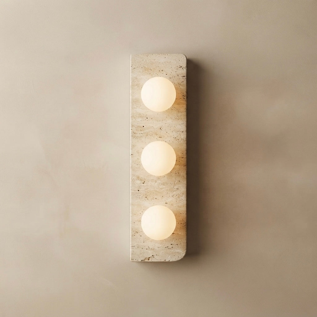 Sugina, Modern, Stone, Sconce, Zen, Luxury