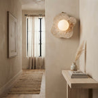 Yuge, Sculptural, Japandi, Sconce, Natural, Stone