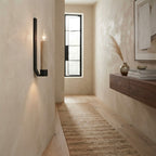 Kin, Japandi, Travertine, Wall Light, Minimalist, Organic