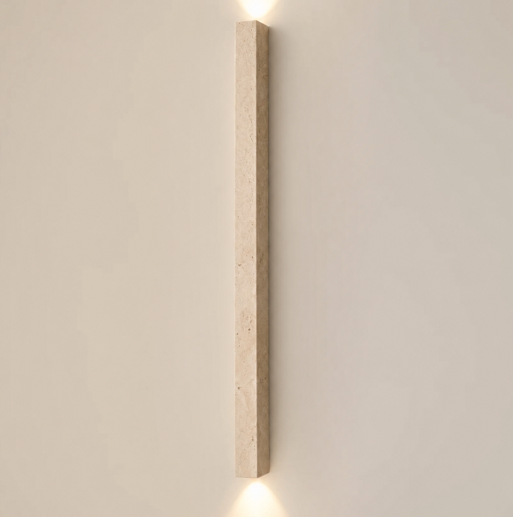 Column Sconce, Vertical Architectural Slim Contemporary Statement