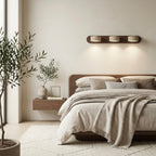 Zenith Bar, Linear, Travertine, Wall Light, Modern, Architectural