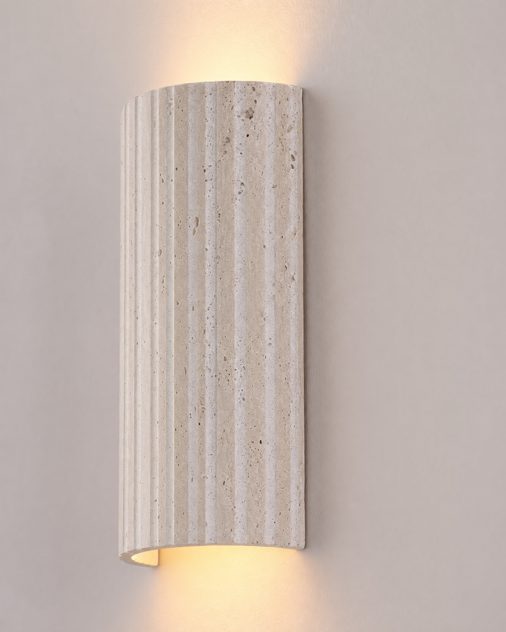 Aura Sconce, Minimalist Organic Sculptural Japandi Warm Glow