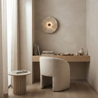 Torobi, Ambient, Minimalist, Wall Light, Travertine, Boutique