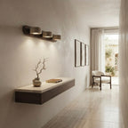 Zenith Bar, Linear, Travertine, Wall Light, Modern, Architectural