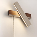 Aura Disc, Minimalist, Japandi, Travertine, Wall Sconce, LED