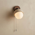 Aoi, Architectural, Travertine, Wall Lighting, Contemporary, Earthy