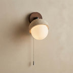 Aoi, Architectural, Travertine, Wall Lighting, Contemporary, Earthy