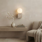 Yoshi, Modern, Stone, Sconce, Zen, Luxury