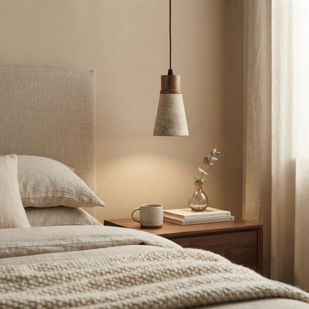 Riku, Sculptural, Japandi, Lighting, Natural, Stone