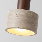 Tsutsu Cylinder Pendant, Minimalist Japandi Wall Sconce Ambient Light, Elegant Form