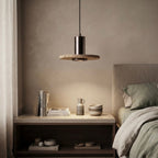 Tsuchi Dome, Sculptural, Japandi, Pendant Light, Travertine, Large
