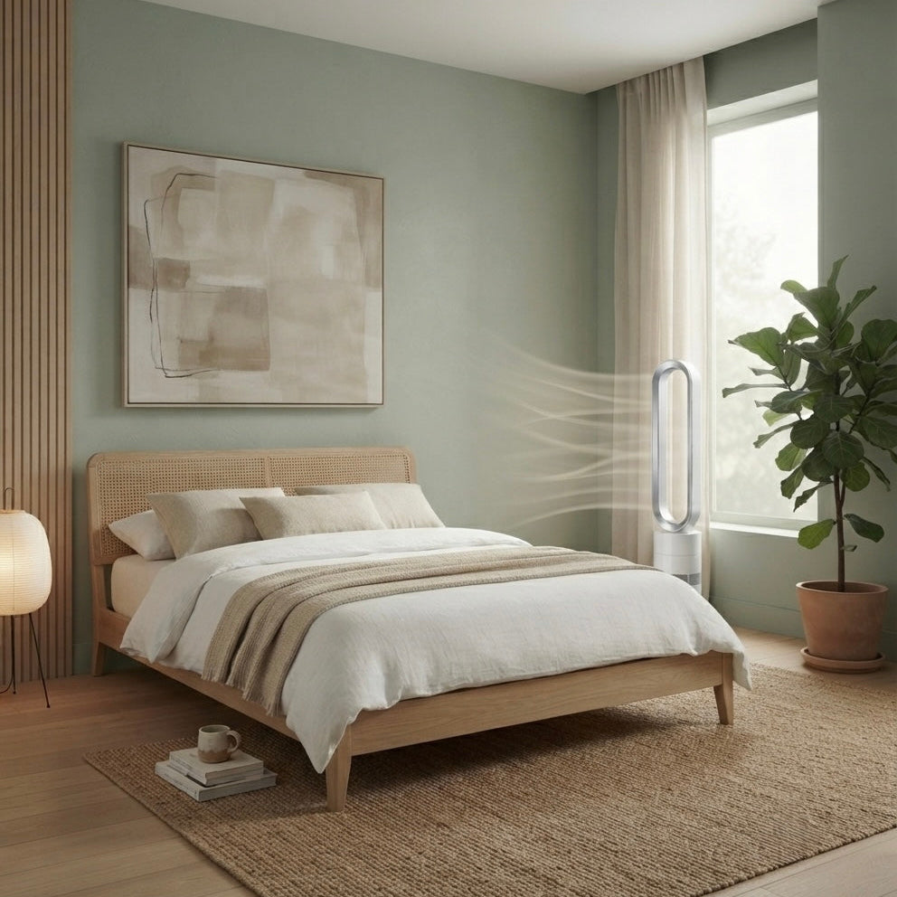 Aeris Sleek Floor-Standing Ultra-Quiet Bladeless Air Circulation Fan