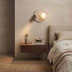 Hiro, Sculptural, Japandi, Sconce, Natural, Stone