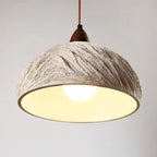 Ōki Dome Pendant, Sculptural Japandi Dome Pendant, Organic Light for Modern Spaces