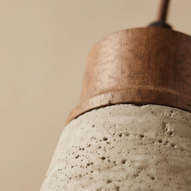Riku, Sculptural, Japandi, Lighting, Natural, Stone