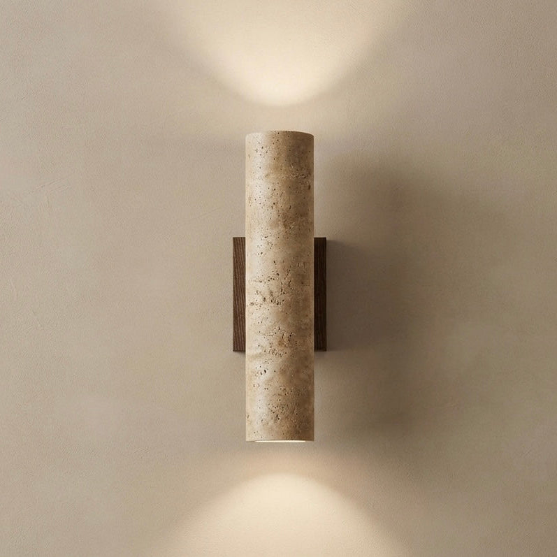Veda Dome, Dome, Travertine, Japandi, Minimalist, Ceiling Light