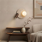 Hiro, Sculptural, Japandi, Sconce, Natural, Stone