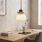 Fukinsei Frame, Modern, Stone, Hanging Light, Zen, Luxury