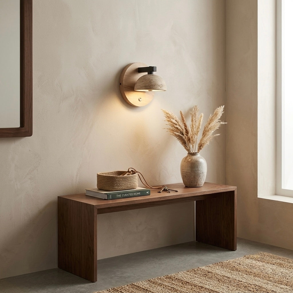 En, Modern, Stone, Sconce, Zen, Luxury