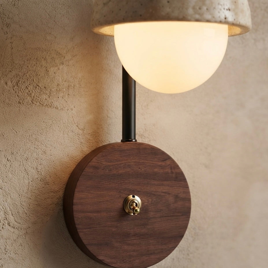 Yuzu Pillar, Vertical, Architectural, Travertine, Statement, Modern