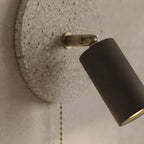 Komore, Architectural, Travertine, Wall Lighting, Contemporary, Earthy