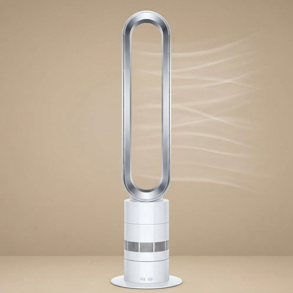 Aeris Sleek Floor-Standing Ultra-Quiet Bladeless Air Circulation Fan