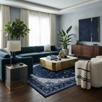 Nox Midnight Indigo Vintage Persian Heritage Rug