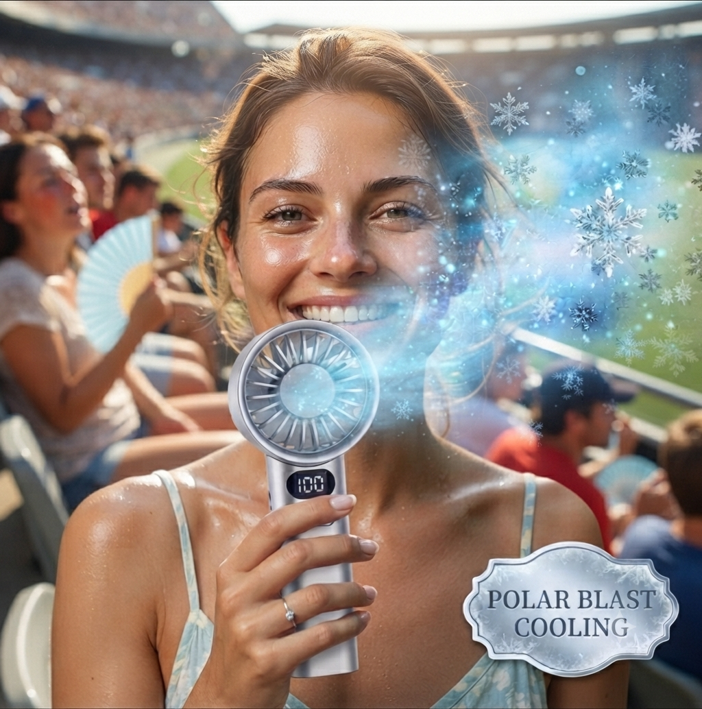 Calypso Handheld Turbo Cooling Fan