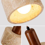Tsutsu Cylinder Pendant, Minimalist Japandi Wall Sconce Ambient Light, Elegant Form