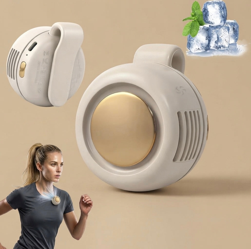 Vortexia Hands-Free Wearable Clip-On Cooling Fan