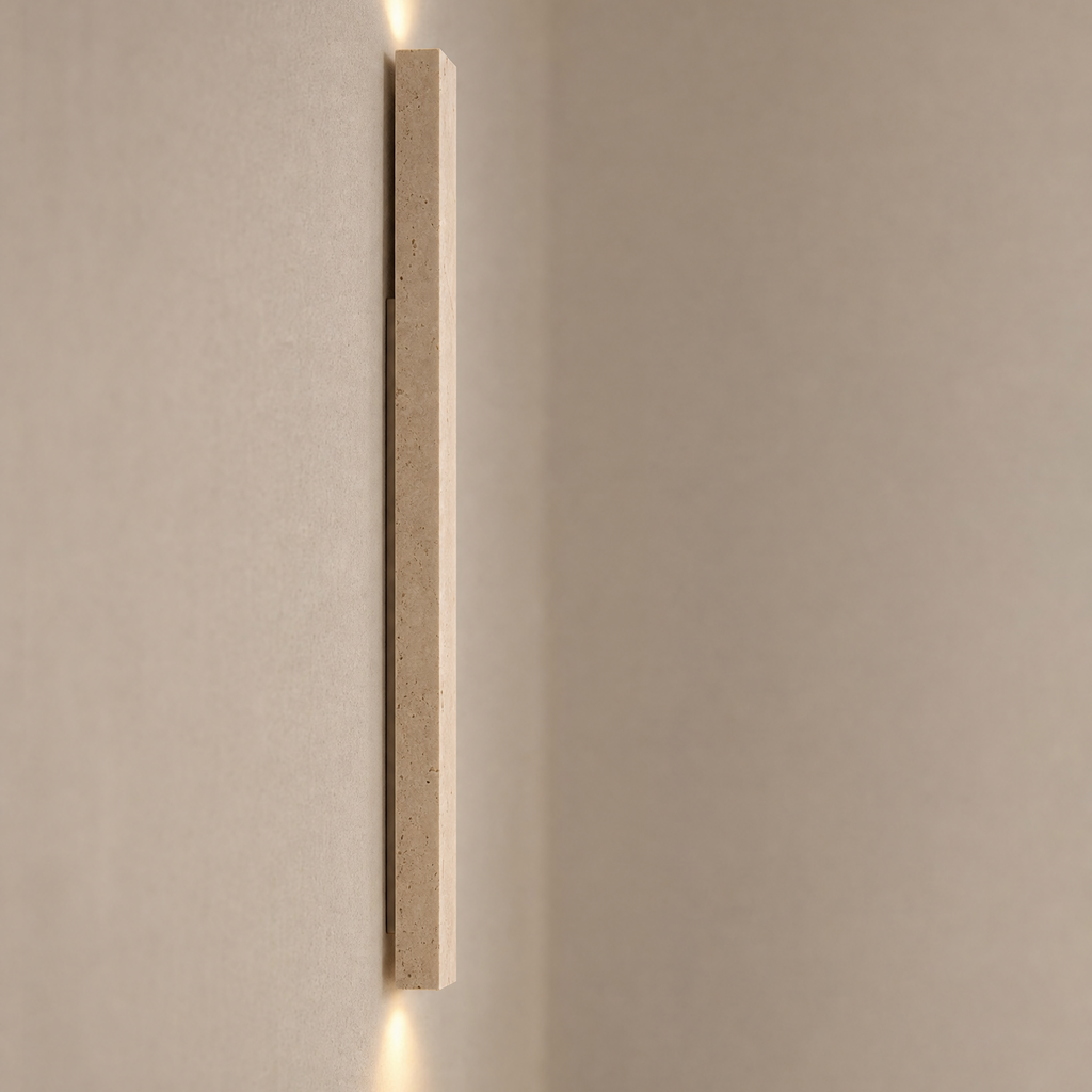 Column Sconce, Vertical Architectural Slim Contemporary Statement