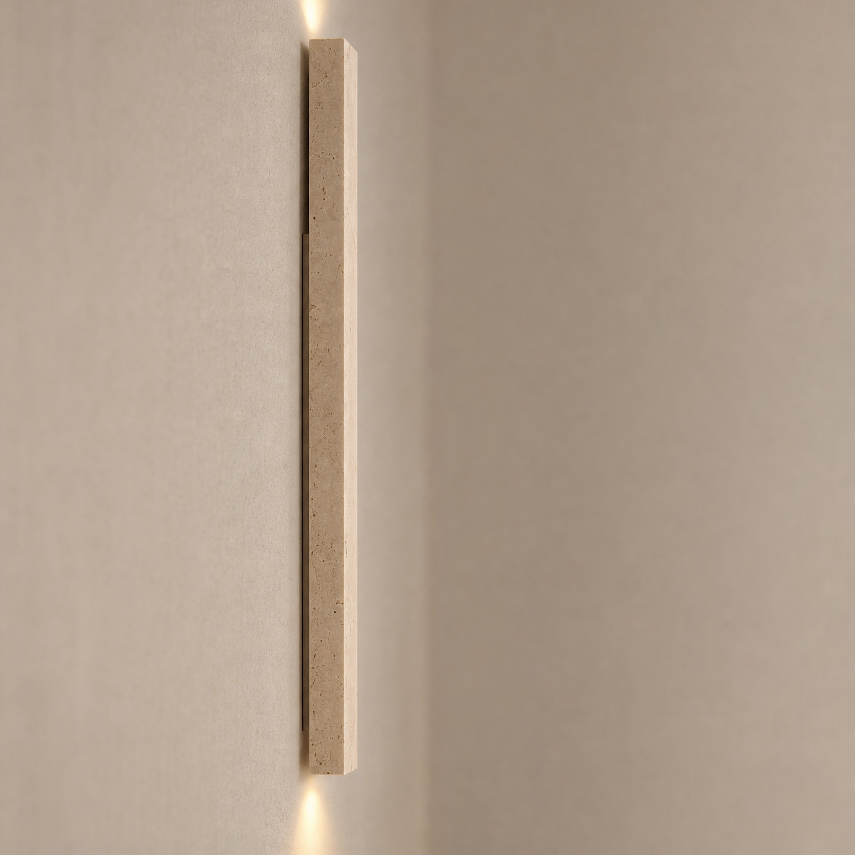 Column Sconce, Vertical Architectural Slim Contemporary Statement