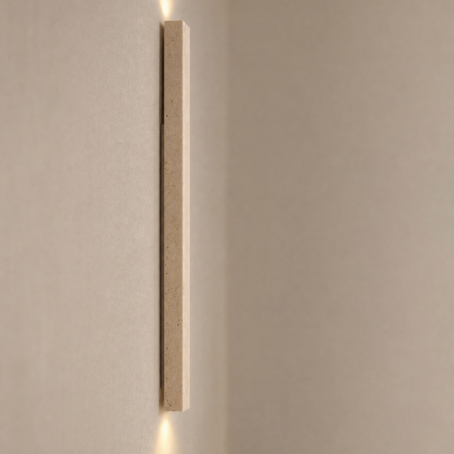 Column Sconce, Vertical Architectural Slim Contemporary Statement