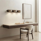 Zenith Bar, Linear, Travertine, Wall Light, Modern, Architectural