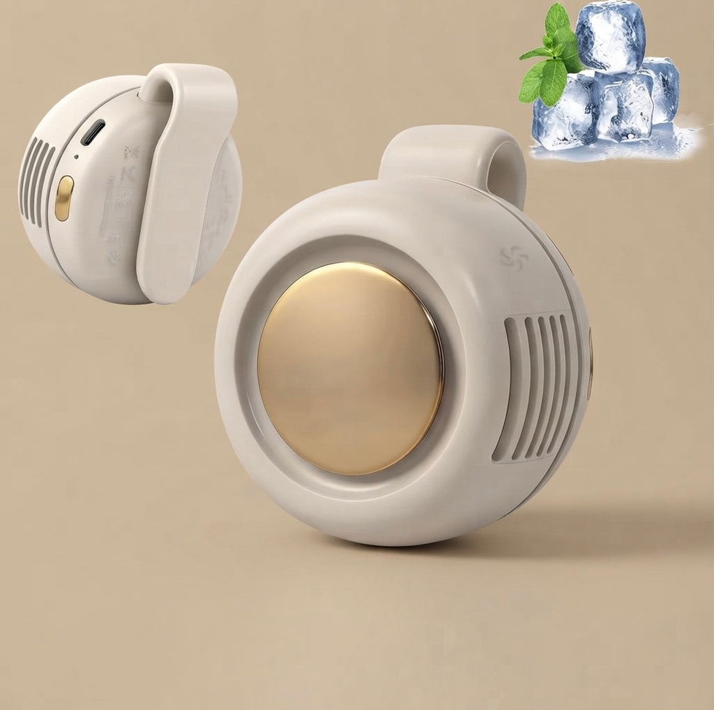 Vortexia Hands-Free Wearable Clip-On Cooling Fan