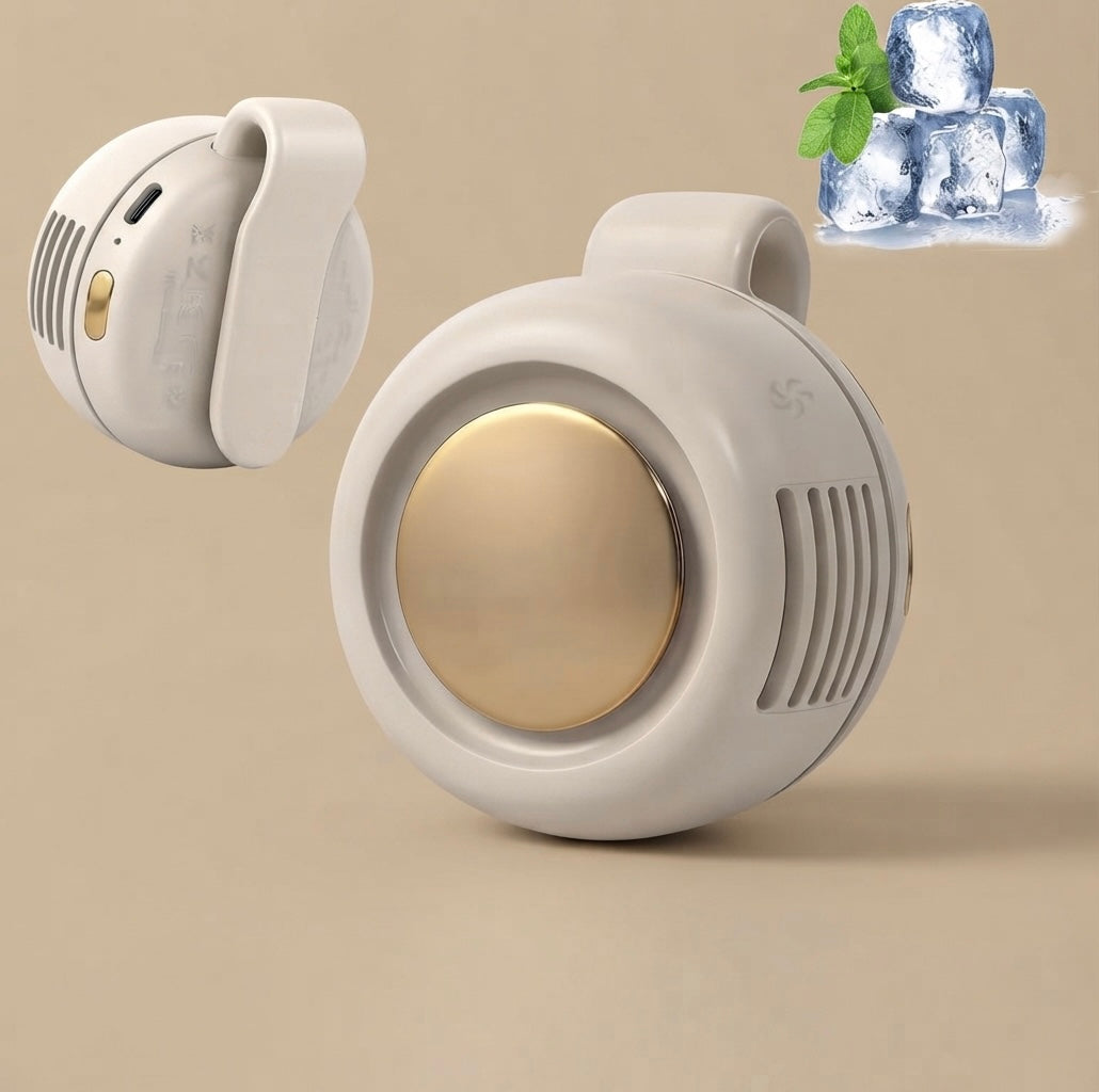Vortexia Hands-Free Wearable Clip-On Cooling Fan