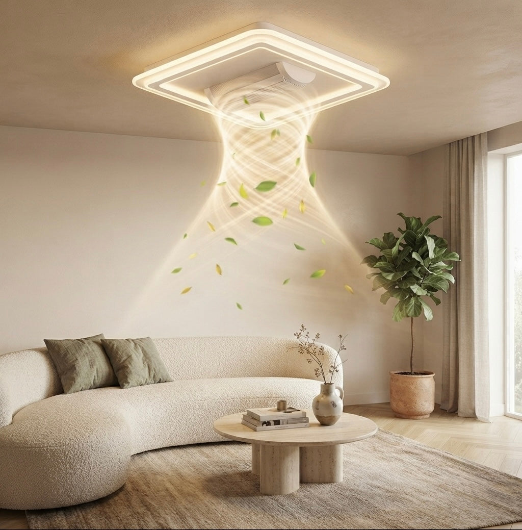 Clarity Integrated Ambient Light and Ceiling Airflow AC Unit