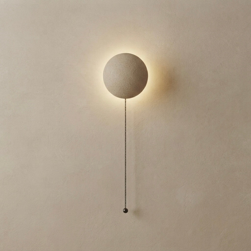 Wabito, Sculptural, Japandi, Sconce, Natural, Stone