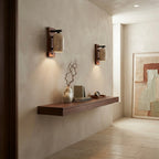 Tada, Japandi, Travertine, Wall Light, Minimalist, Organic
