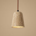 Mono Cup, Japandi, Travertine, Pendant Light, Minimalist, Organic