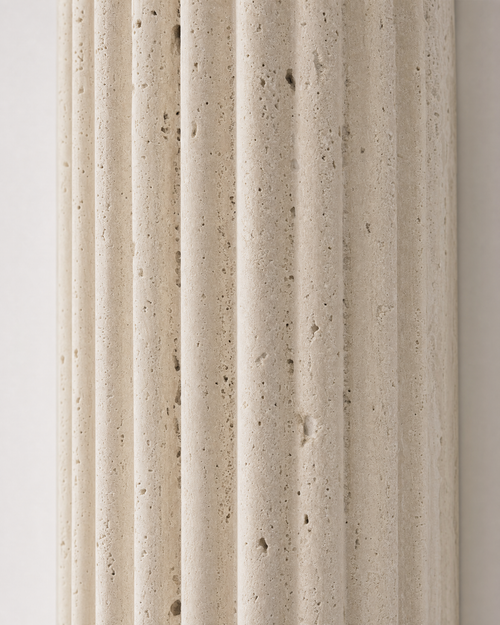 Aura Sconce, Minimalist Organic Sculptural Japandi Warm Glow