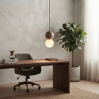 Yume, Modern, Stone, Hanging Light, Zen, Luxury