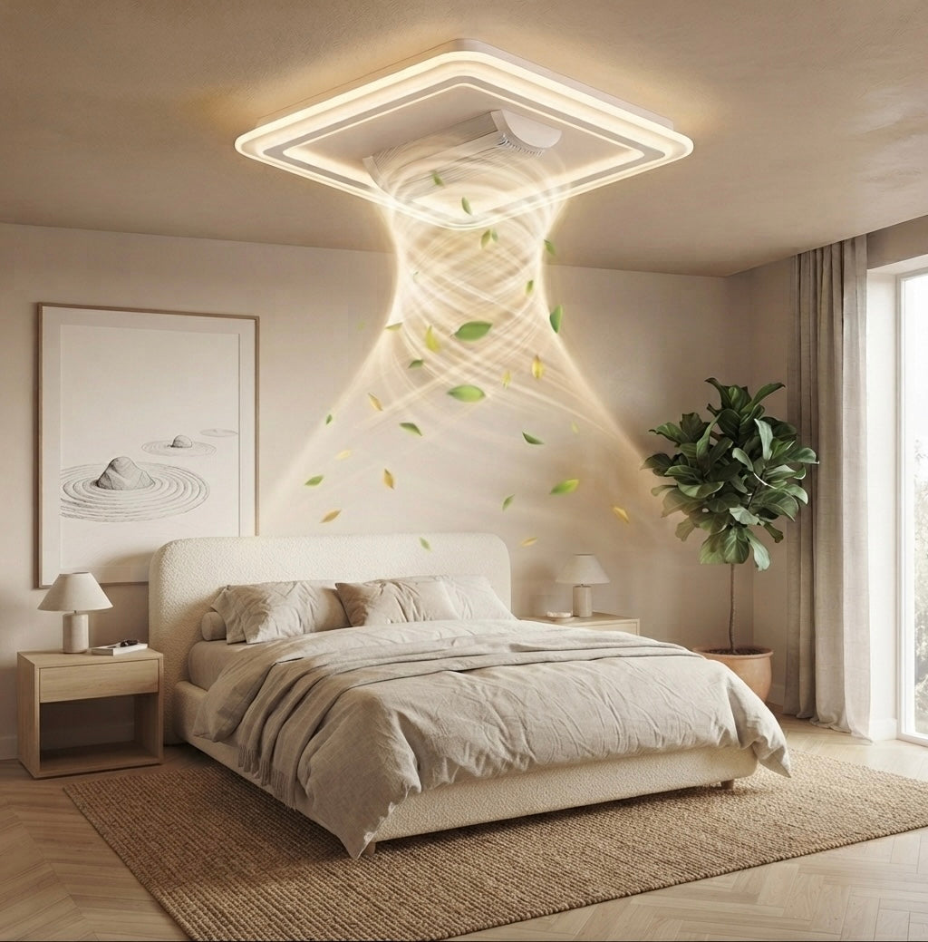 Clarity Integrated Ambient Light and Ceiling Airflow AC Unit