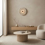 Torobi, Ambient, Minimalist, Wall Light, Travertine, Boutique