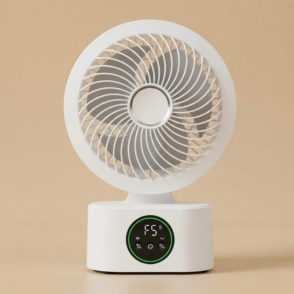 Solaris Voice-Activated Smart Desktop Air Circulation Fan