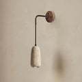 Renge, Sculptural, Japandi, Sconce, Natural, Stone